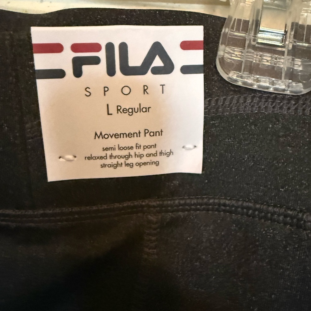 Fila Dark Gray Movement Workout Pants - Picture 9 of 10